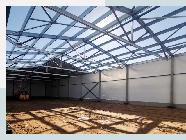 Строительство сенохранилищ в Комсомольске-на-Амуре