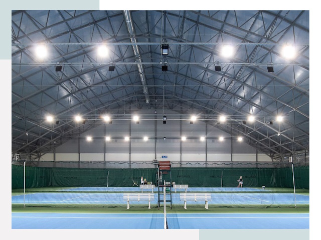 Строительство теннисных кортов в Комсомольск-на-Амуре от 612 руб.