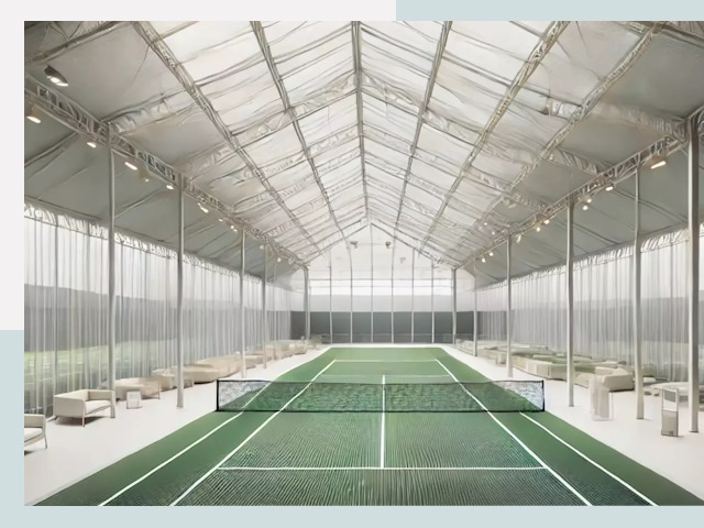 Строительство теннисных кортов в Комсомольске-на-Амуре