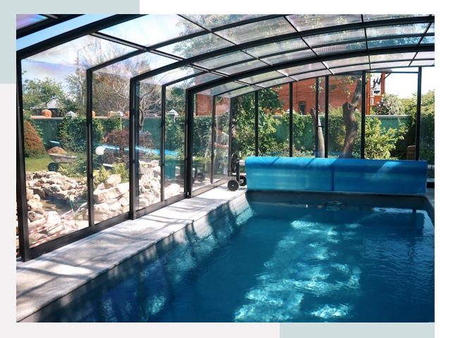 Строительство крытых бассейнов от СтальСтрой-Кмс - цена от 612 руб.