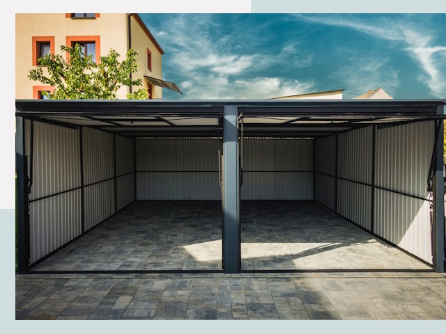 Гаражи из металлоконструкций от 612 руб. в Комсомольск-на-Амуре