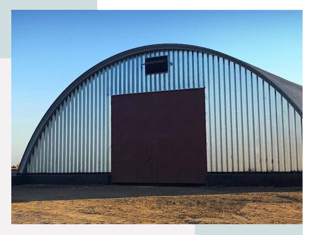 Арочные ангары в Комсомольске-на-Амуре