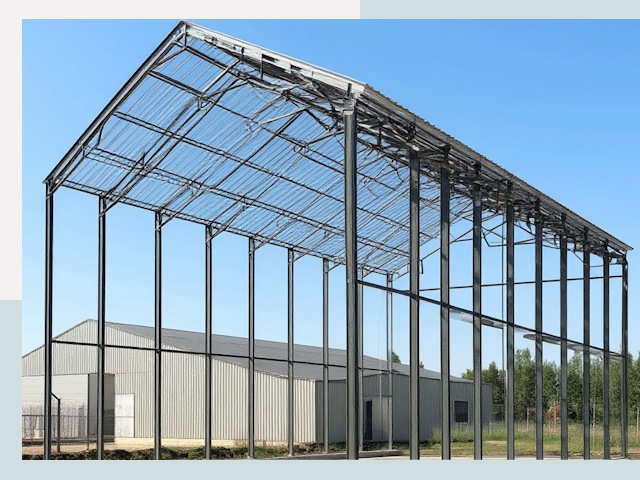 Прямо стенные ангары от СтальСтрой-Кмс по цене 612 руб.