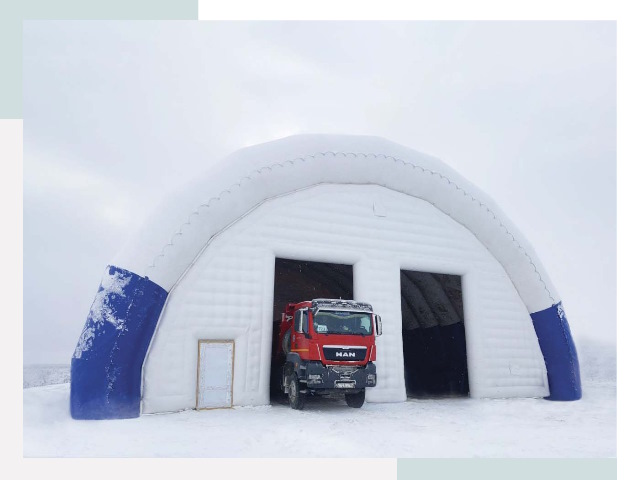 Мобильные ангары в Комсомольске-на-Амуре