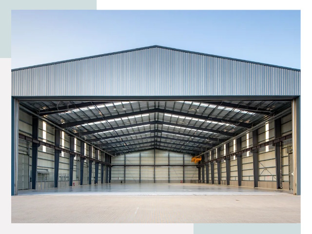 Большие ангары в Комсомольске-на-Амуре