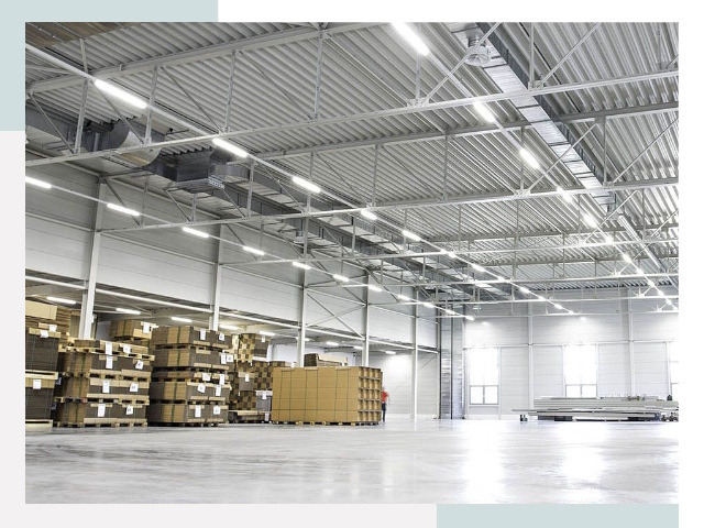 Освещение ангаров в Комсомольске-на-Амуре