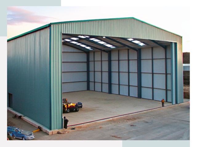 Строительство ангаров в Комсомольске-на-Амуре